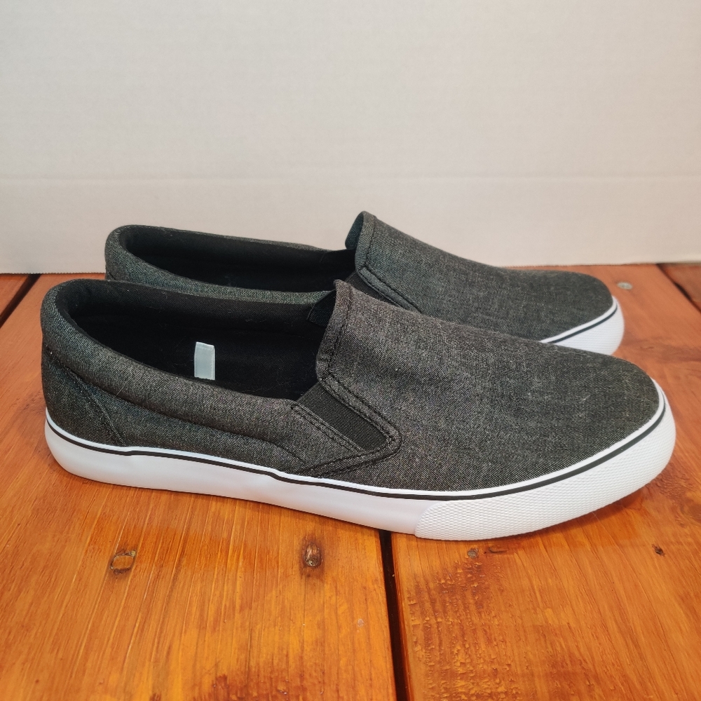 Men's Phillip Twin Gore Sneakers Charcoal - Goodfellow & Co - SIZE 10